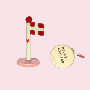 Keramikflag Rosa