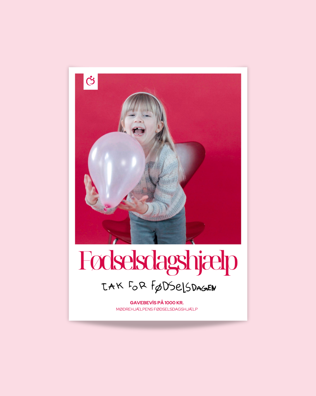 Fødselsdagshjælp - Donationsbevis